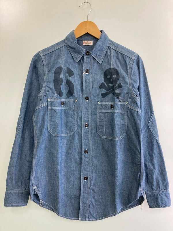 フリーホイーラーズ 1933007 UNION SPECIAL OVERAL LONG SLEEVE WORK SHIRT ロングスリーブワークシャツ 145 260104 zi 10 min