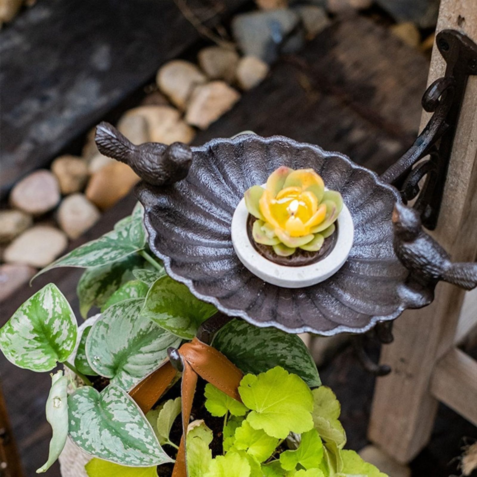 NOELAMOUR アイアンフック ガーデンフック おしゃれ 屋外 鳥 フック