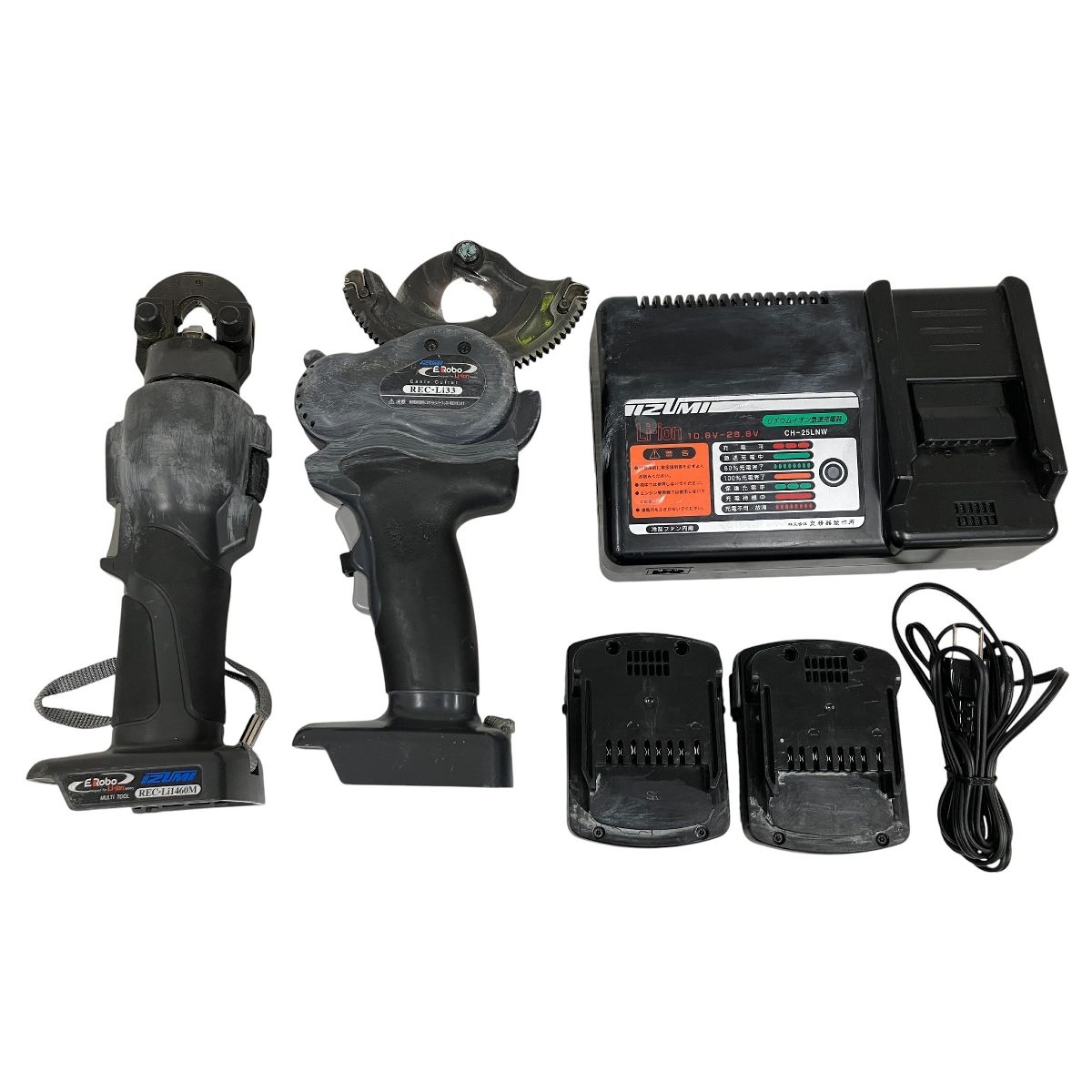 IZUMI 泉精器 REC Li 33 充電式 ケーブルカッタ 14 4 V バッテリー ケース付 動力OK