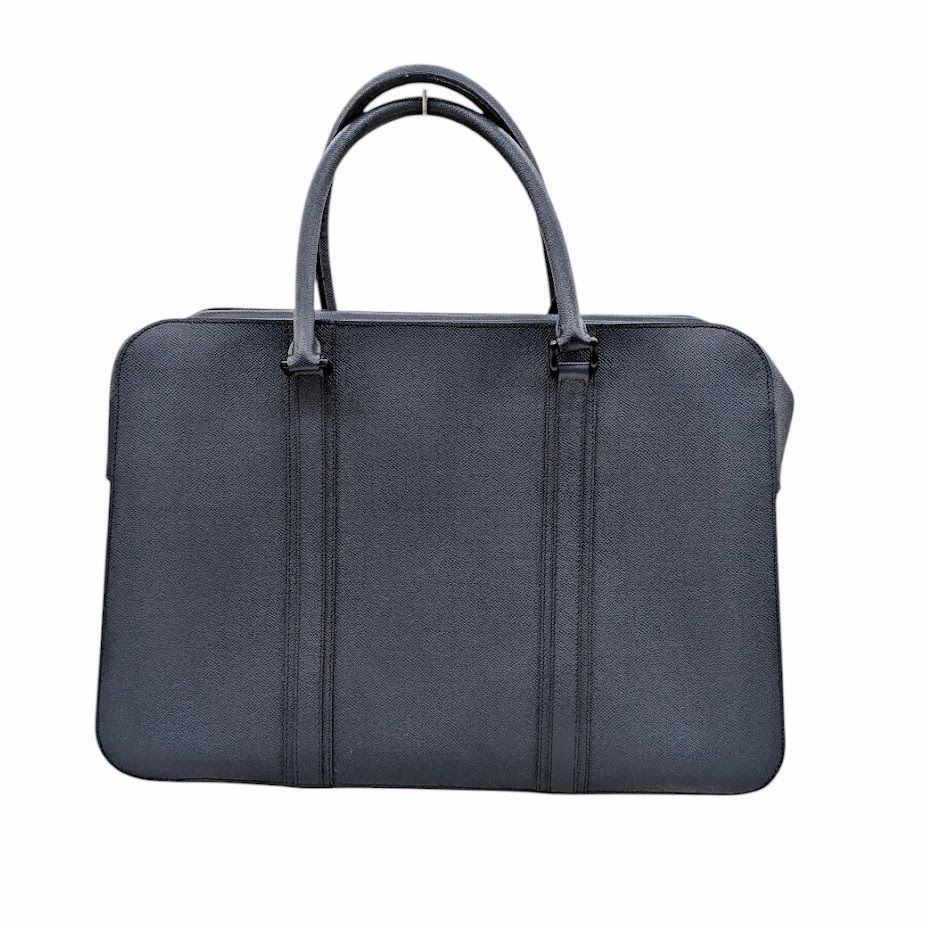 Burberry バーバリー ボストンバッグ ネイビー BURBERRY バーバリー ボストンバッグ ブリーフケース レザー ネイビー