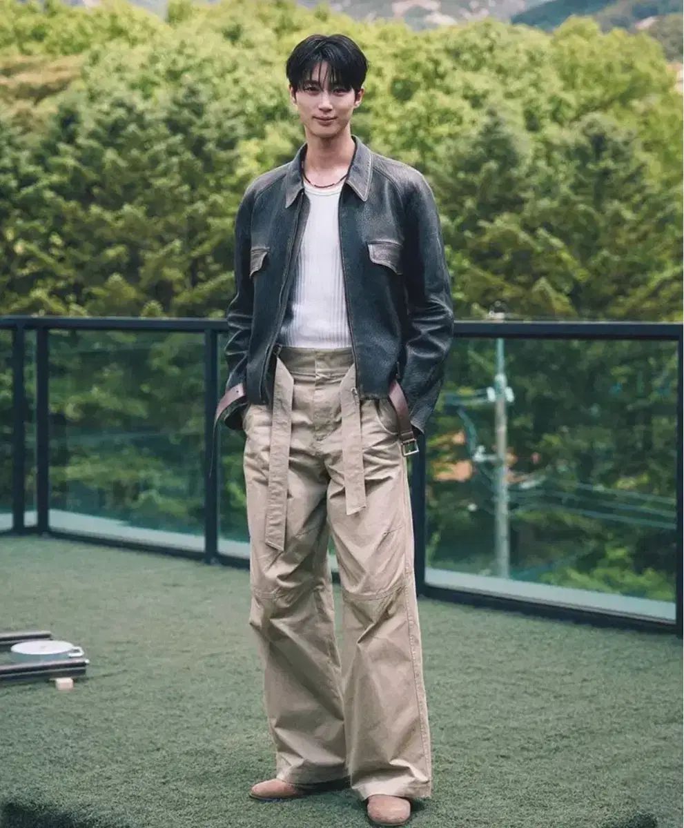 レクト 24 fw グレイジ コットン ウォーカー パンツ セピア グレイ