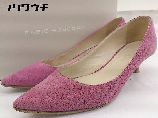 ◇ ◎ FABIO RUSCONI ファビオ ルスコーニ イタリア製 ポインテッド