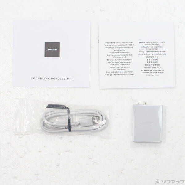  〔展示品〕 SoundLink Revolve II ラックスシルバー 262 ワイヤレススピーカー スピーカー ウーファー