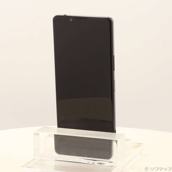 中古品〕 Xperia 1 II 128GB ブラック SO-51A docomoロック解除SIM