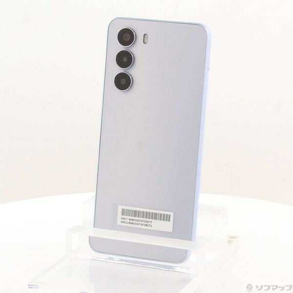 中古品〕 nubia S 5G 128GB ライトパープル A403ZT Y!mobile SIMフリー
