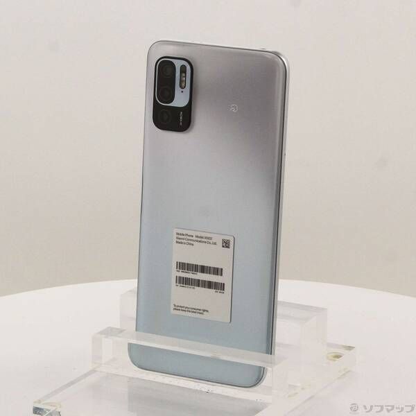 中古品〕 Redmi Note 10 JE 64GB クロームシルバー XIG02 au SIMフリー