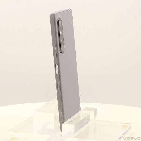 中古品〕 Xperia 1 III 256GB フロストグレー SO-51B docomoロック解除