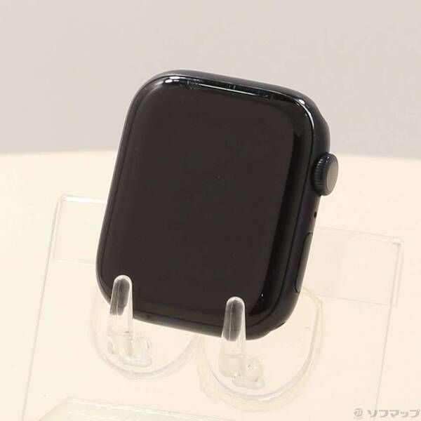〔 品〕 Apple Watch Series 7 GPS 45 mm ミッドナイトアルミニウムケース バンド無し 198