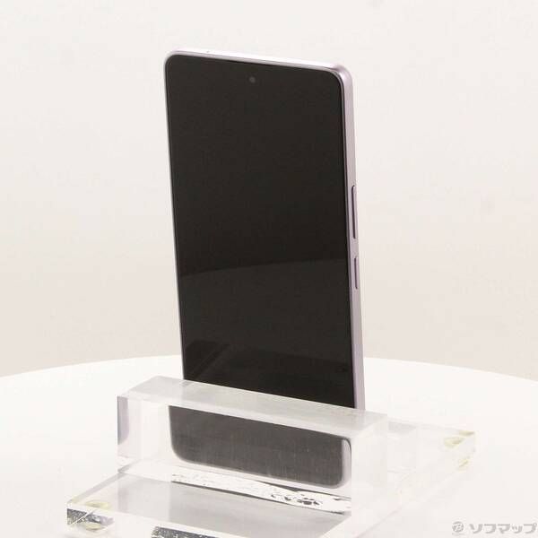 中古品〕 あんしんファミリースマホ 128GB ラベンダー ZESCE3 Softbank