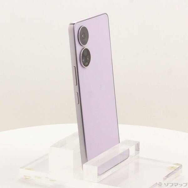 中古品〕 あんしんファミリースマホ 128GB ラベンダー ZESCE3 Softbank