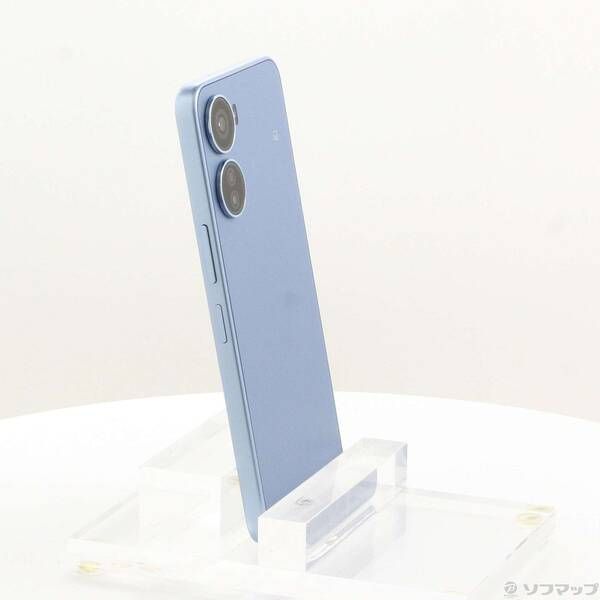 中古品〕 Libero 5G IV 128GB ブルー ZESCD1 Y!mobile SIMフリー【349