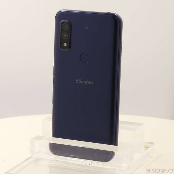 中古品〕 arrows We 64GB ネイビー F-51B docomo SIMフリー【349