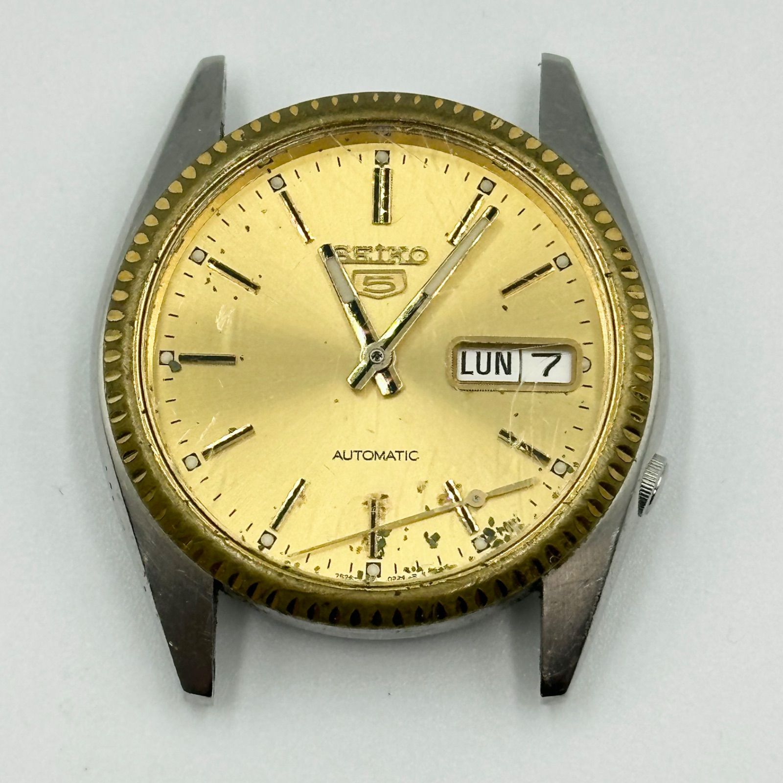 24時間以内発送・ジャンク品】SEIKO セイコー 5 7S26-3110 自動巻き