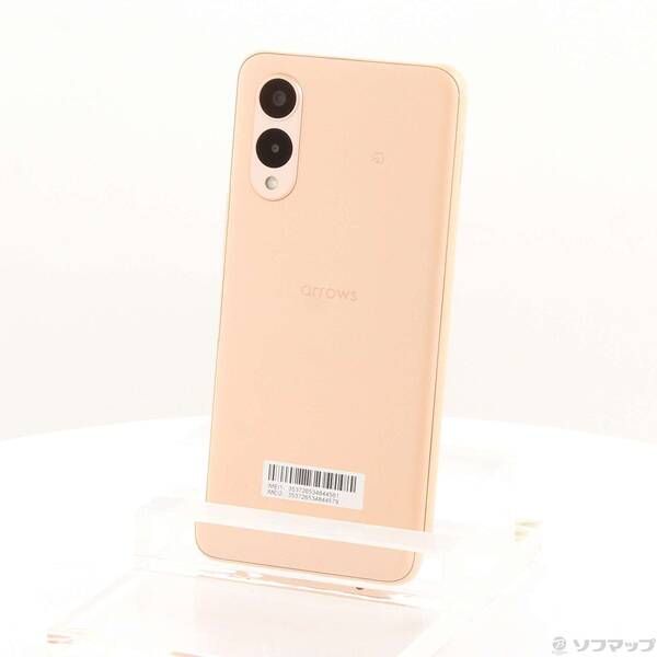 中古品〕 arrows We2 64GB ライトオレンジ FCG02 au SIMフリー【349