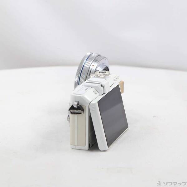 〔 品〕 PEN Lite E PL 7 14 42 mm EZレンズキット ホワイト 269