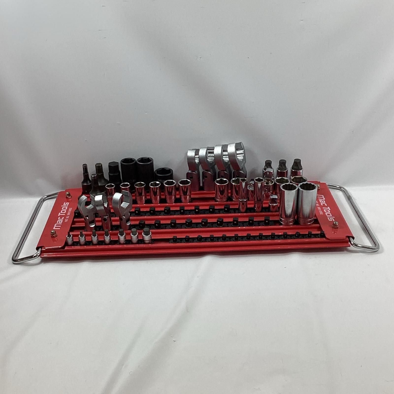 MAC TOOLS マック 5列ロックソケットトレイ 他社ソケット 41点付き