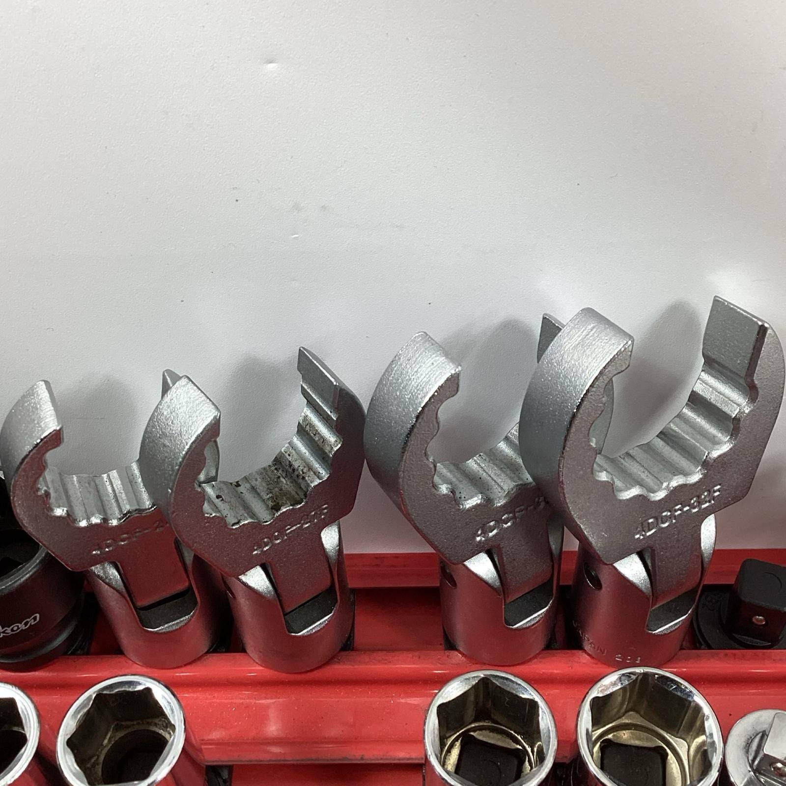  MAC TOOLS マック 5列ロックソケットトレイ 他社ソケット 41点付き その他 ソケット