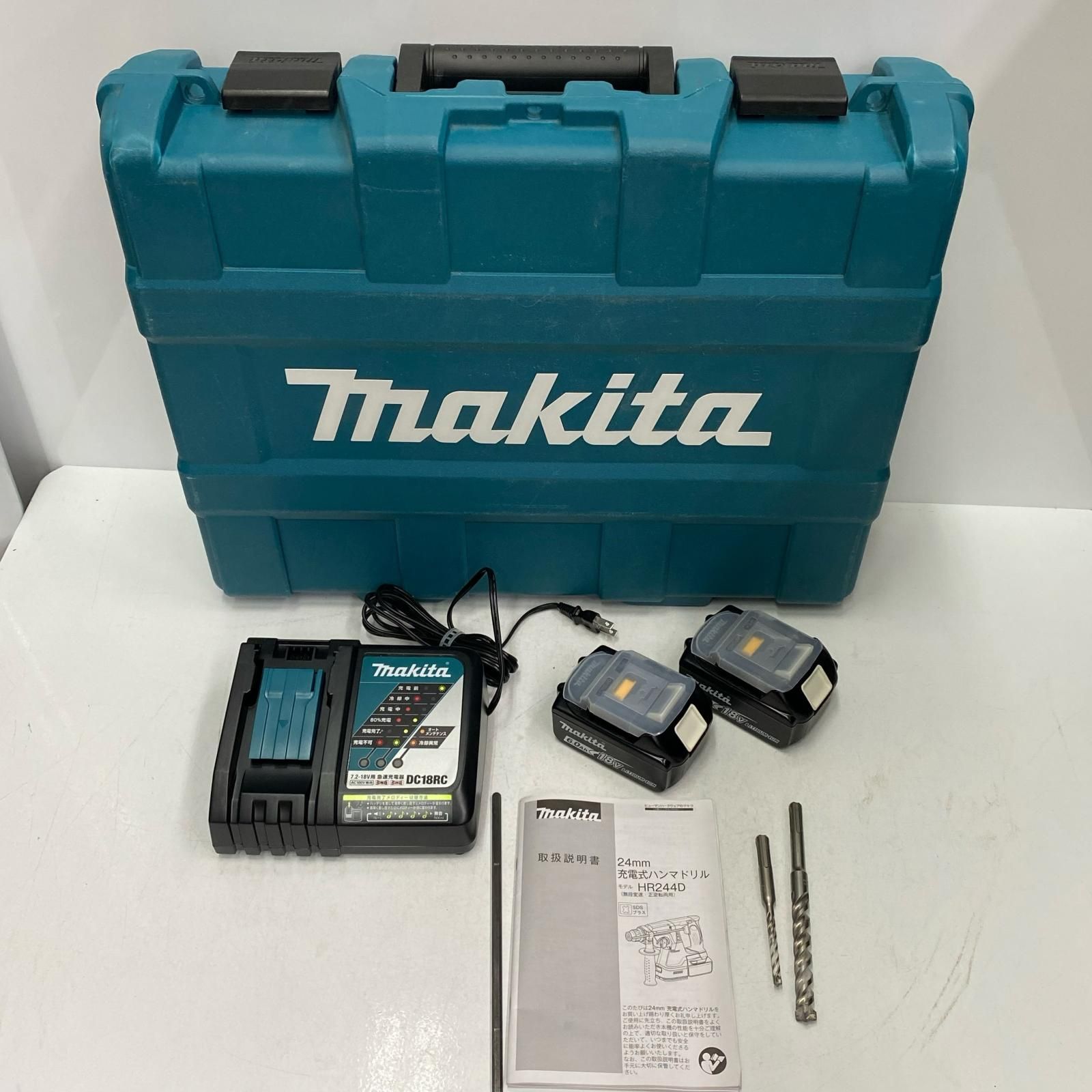  MAKITA マキタ ﾊﾝﾏﾄﾞﾘﾙ HR 244 D 電動ハンマー 電動工具 エア工具