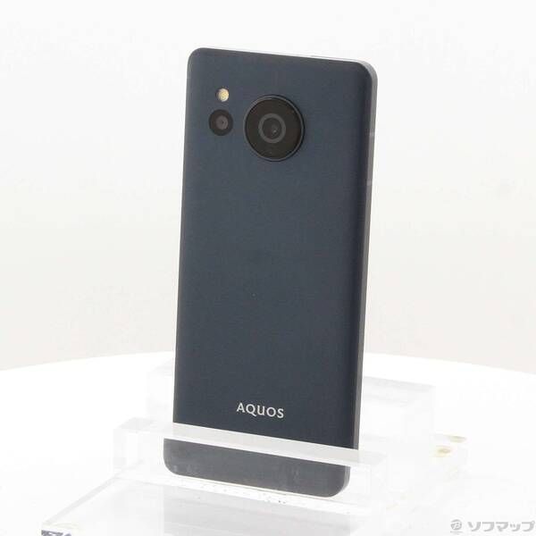 中古品〕 AQUOS sense8 128GB コバルトブラック SH-M26 SIMフリー【269
