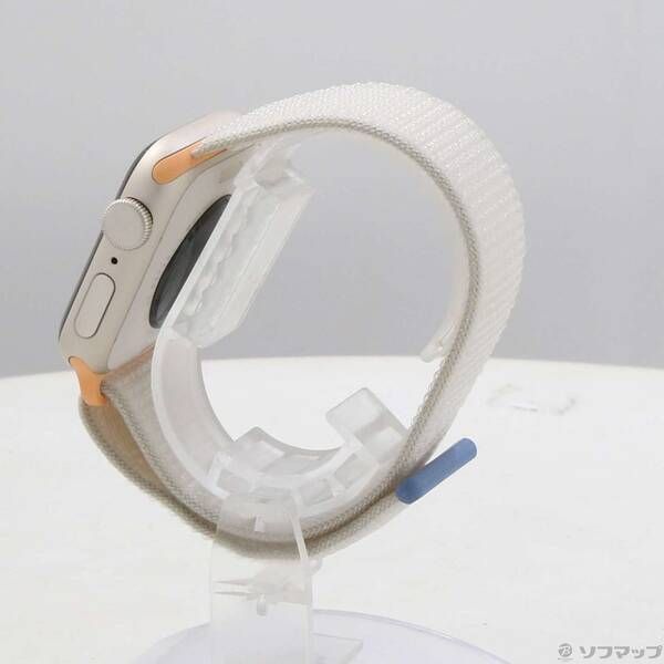 〔展示品〕 Apple Watch SE 第2世代 GPS 40 mm スターライトアルミニウムケース スターライトスポーツループ 198