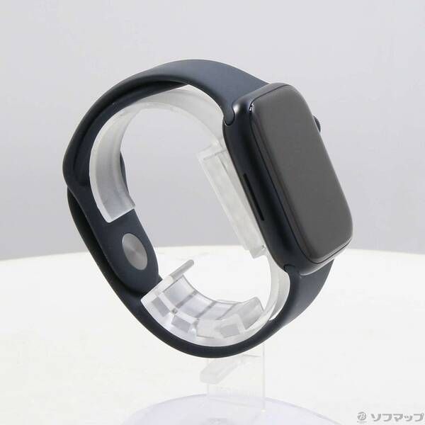 〔展示品〕 Apple Watch Series 9 GPS Cellular 45 mm ミッドナイトアルミニウムケース ミッドナイトスポーツバンド 198 カレンダー通知 Apple Watch本体 
