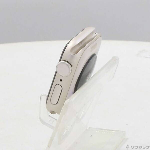 〔 品〕 Apple Watch SE 第2世代 GPS 40 mm スターライトアルミニウムケース バンド無し 198