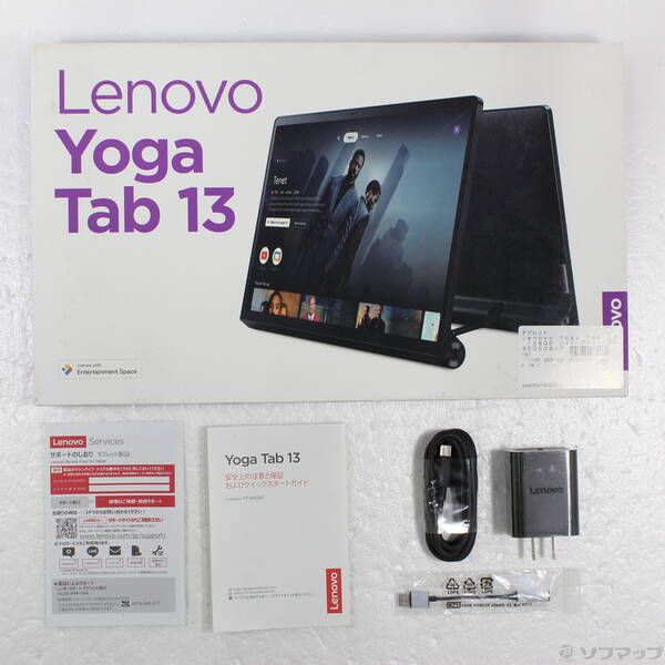 中古品〕 Lenovo Yoga Tab 13 128GB シャドーブラック ZA8E0008JP Wi