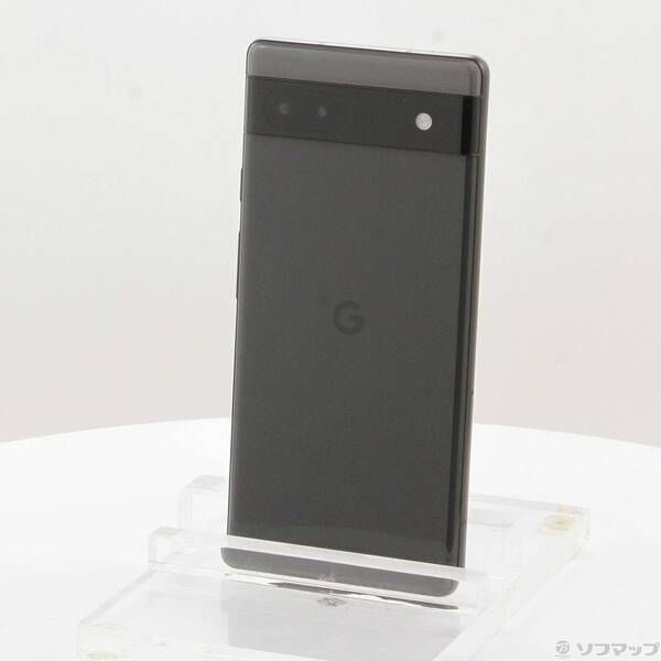 中古品〕 Google Pixel 6a 128GB チャコール GB17L au SIMフリー【258