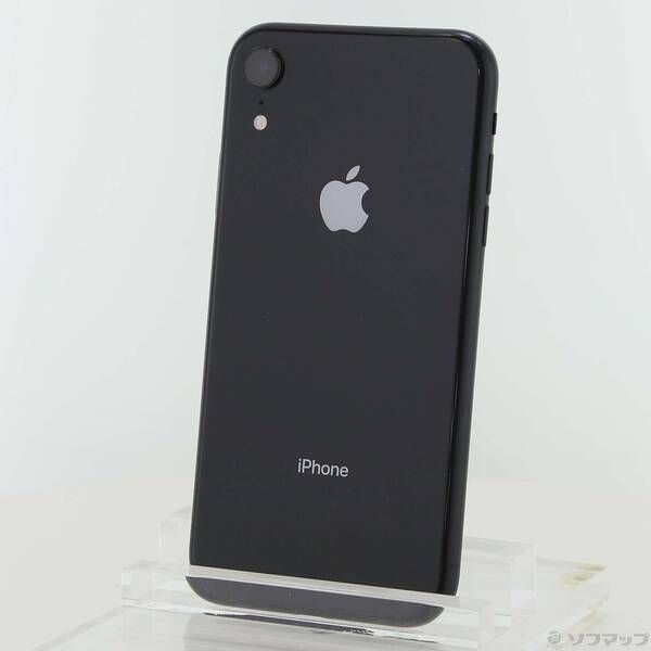 中古品〕 iPhoneXR 64GB ブラック MT002J／A SIMフリー【258】 - メルカリ