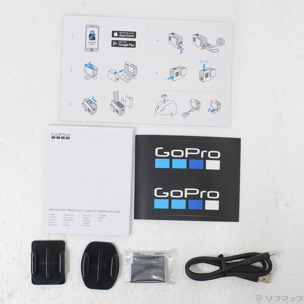 中古品〕 GoPro HERO7 CHDHX-701-FW ブラック【297】 - メルカリ