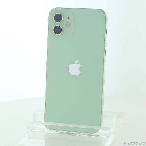 中古品〕 iPhone12 64GB グリーン MGHT3J／A SIMフリー【198】 スマホ