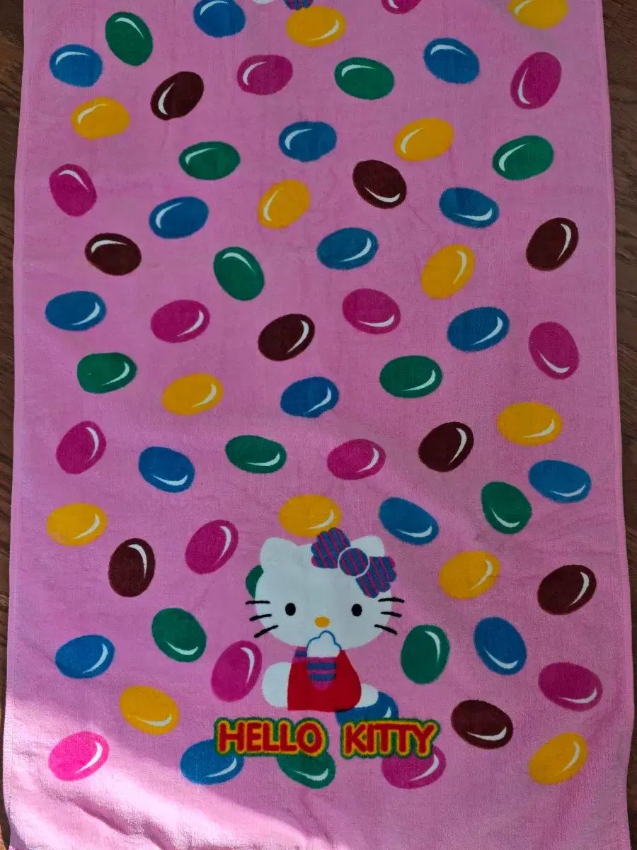 サンリオ ハローキティ レトロ タオル ブランケット