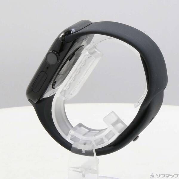 〔展示品〕 Apple Watch Series 10 GPS 46 mm ジェットブラックアルミニウムケース ブラックスポーツバンド 262