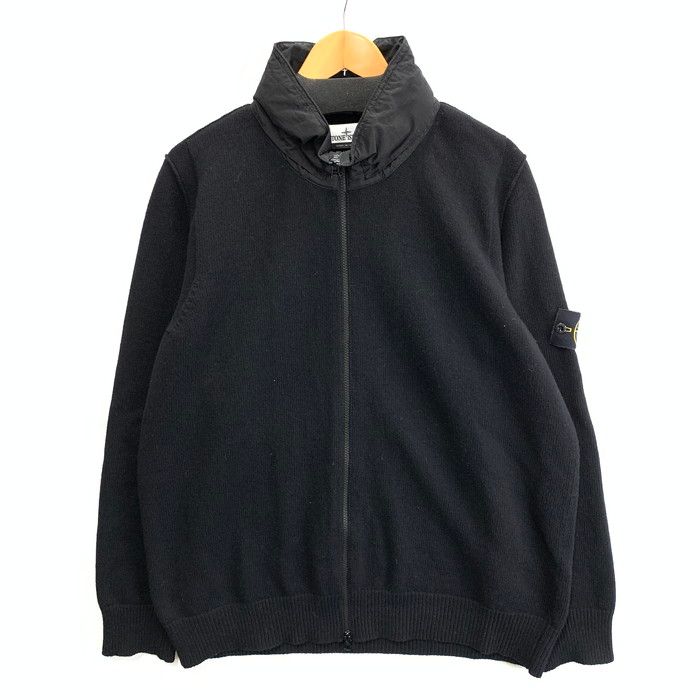 中古品】STONE ISLAND ストーンアイランド KNIT SWEATER ジップアップ