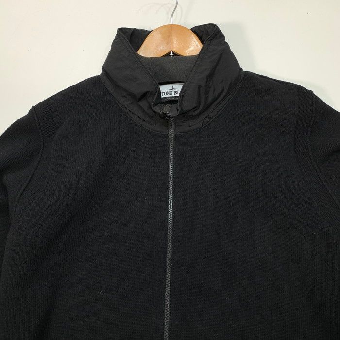 中古品】STONE ISLAND ストーンアイランド KNIT SWEATER ジップアップ