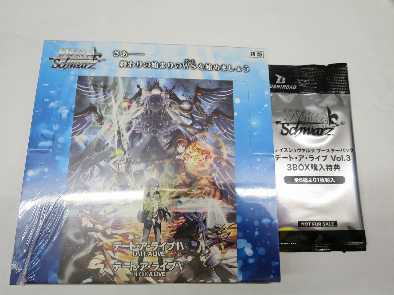 ヴァイスシュヴァルツ　デート・ア・ライブⅣ　デート・ア・ライブⅤ　初版4BOX ヴァイスシュヴァルツ デート・ア・ライブⅣ デート・ア・ライブⅤ