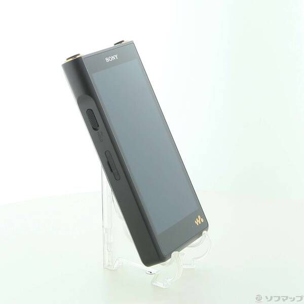  〔 品〕 WALKMAN WM 1 AM 2 メモリ128 GB microSD ブラック NW 297 デジタルオーディオプレーヤー ポータブルプレーヤー