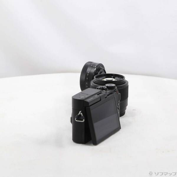 〔 品〕 LUMIX DC GF 10 W K ダブルレンズキット ブラック 269