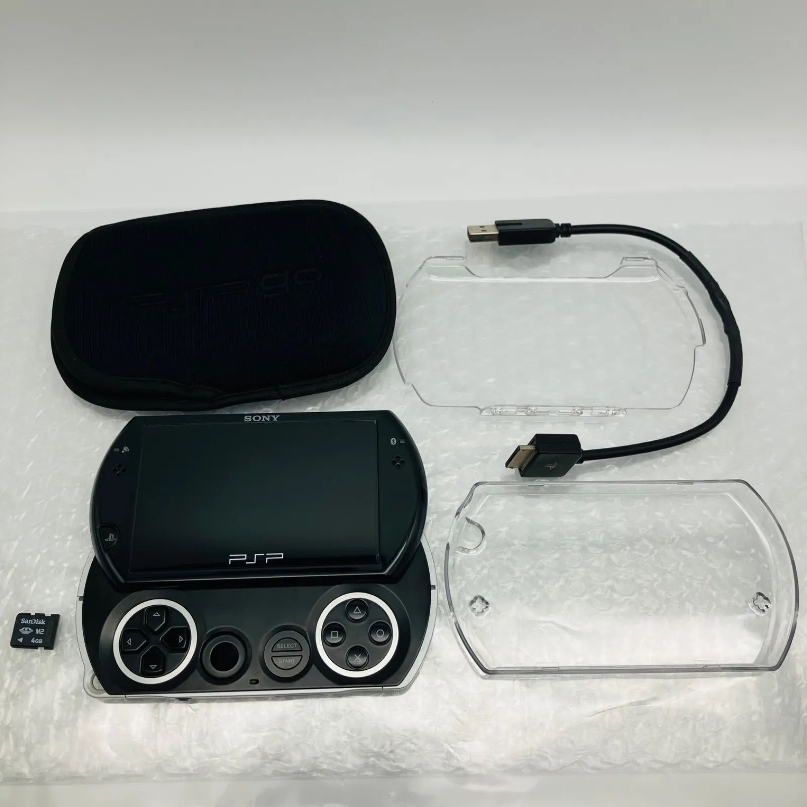 SONY ゲーム機 本体 PSP GO ピアノ ブラック 黒 N 1000