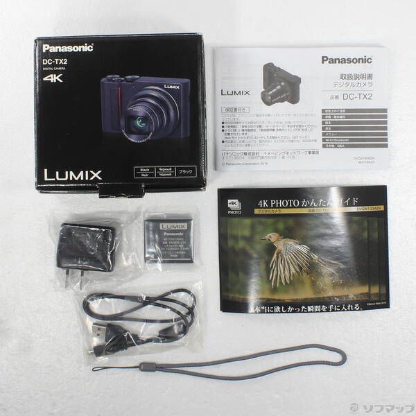  〔 品〕 LUMIX DC TX 2 ブラック 371 コンパクトデジタルカメラ デジタルカメラ