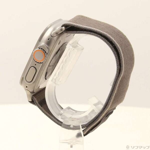 〔 品〕 Apple Watch Ultra 2 GPS Cellular 49 mm チタニウムケース ブルー ブラックトレイルループ 198