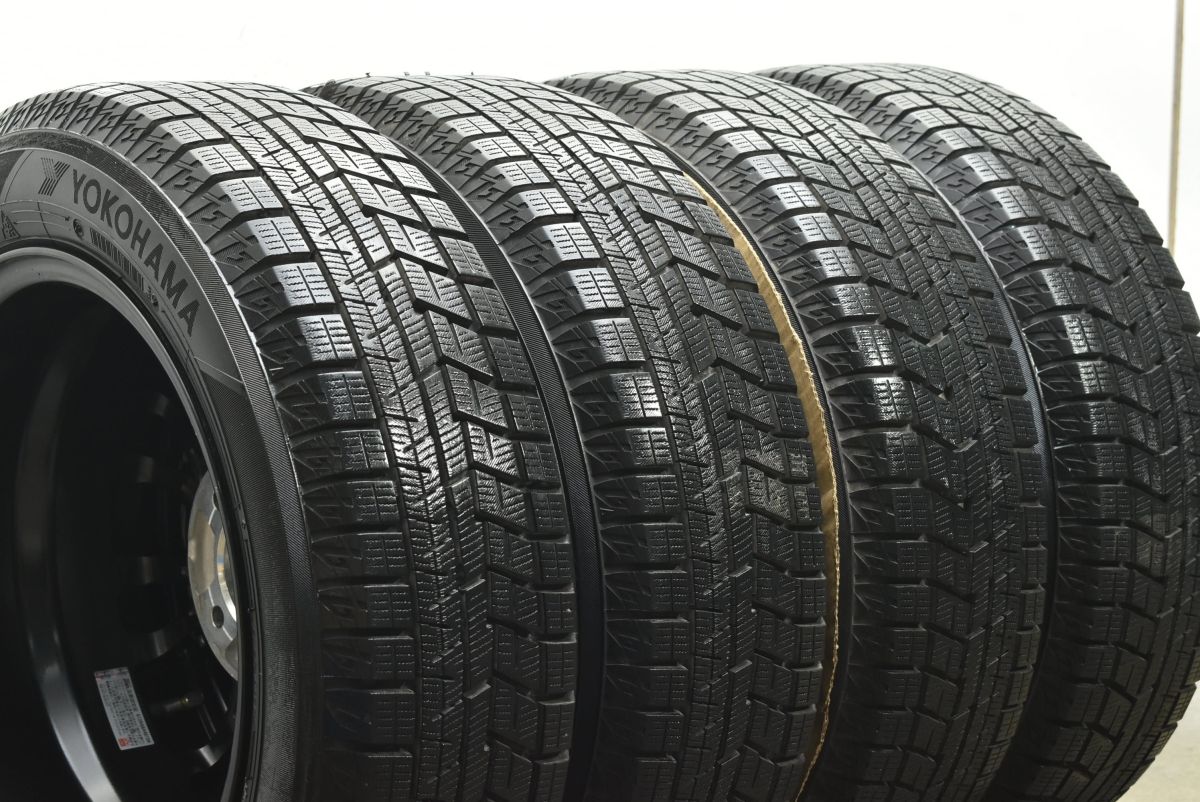  エクシーダー 14 in 5 J 43 PCD 100 ヨコハマ アイスガード iG 60 165 65 R アルト ワゴンR N BOX ONE タント ムーブ 14インチ タイヤ ホイールセット