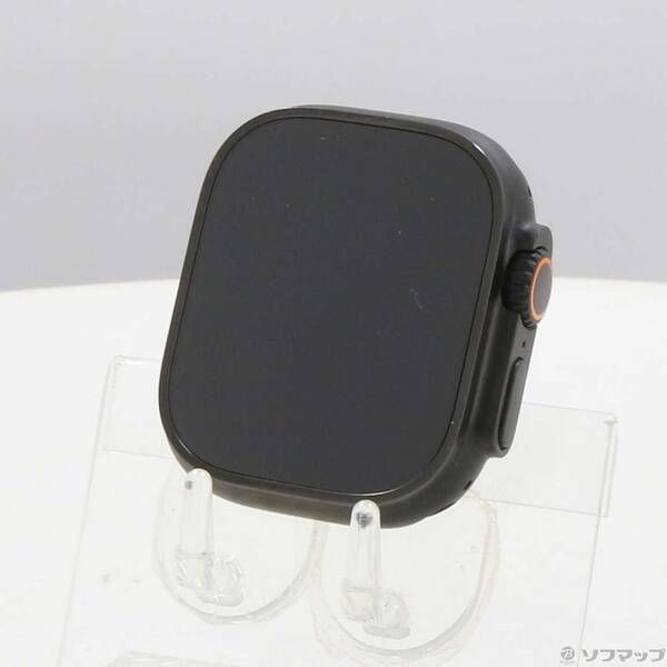 〔展示品〕 Apple Watch Ultra 2 GPS Cellular 49 mm ブラックチタニウムケース バンド無し 198