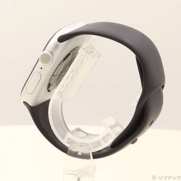 〔 品〕 Apple Watch Series 10 GPS 46 mm シルバーアルミニウムケース ブラックスポーツバンド 198