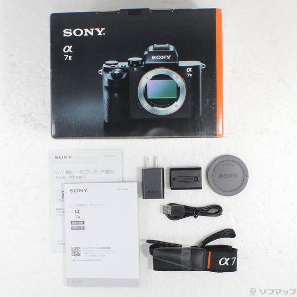  〔 品〕 α7 II ボディ ILCE 7 M 2 262 ミラーレス一眼 デジタルカメラ