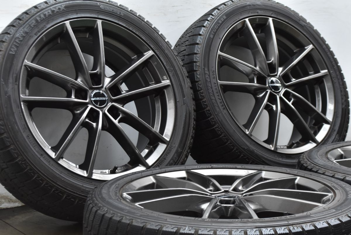 ボルベット TYPE W 17 in 7 J 40 PCD 108 ダンロップ ウインターマックス WM 02 225 45 R プジョー 308 ボルボ V S 60