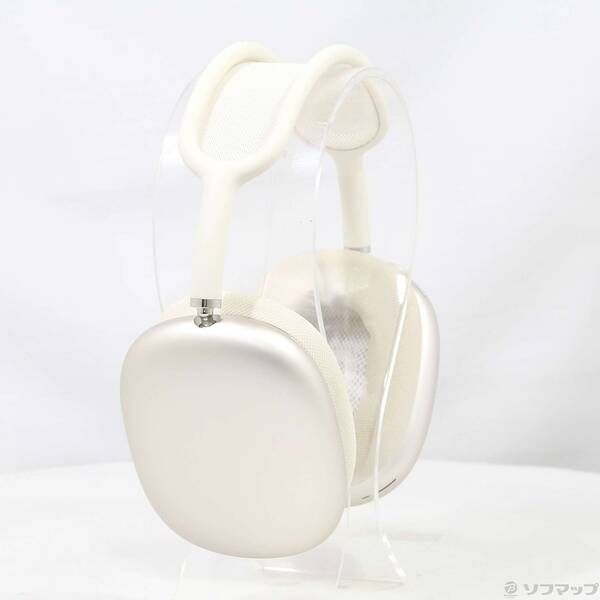 中古品〕 AirPods Max (USB-C) スターライト MWW53ZA／A【198】 - メルカリ