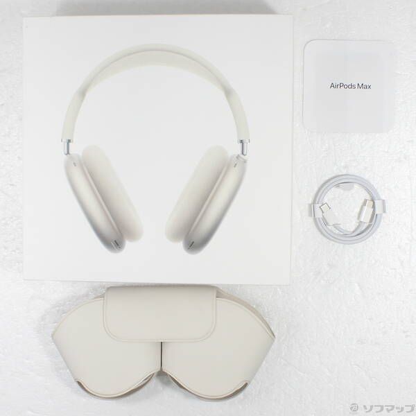 中古品〕 AirPods Max (USB-C) スターライト MWW53ZA／A【198】 - メルカリ