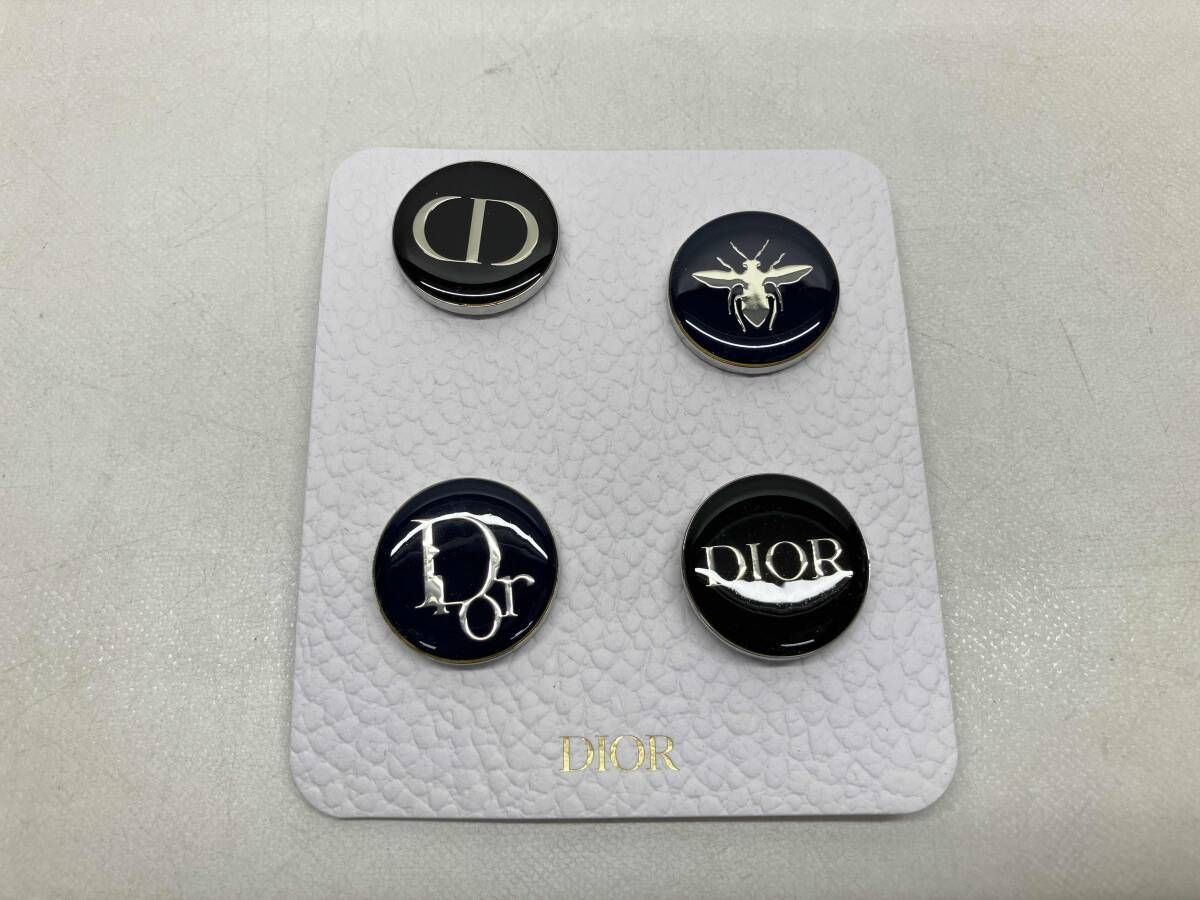 Christian Dior ピンバッジセット 4種 スター クリスチャン ディオール ノベルティ