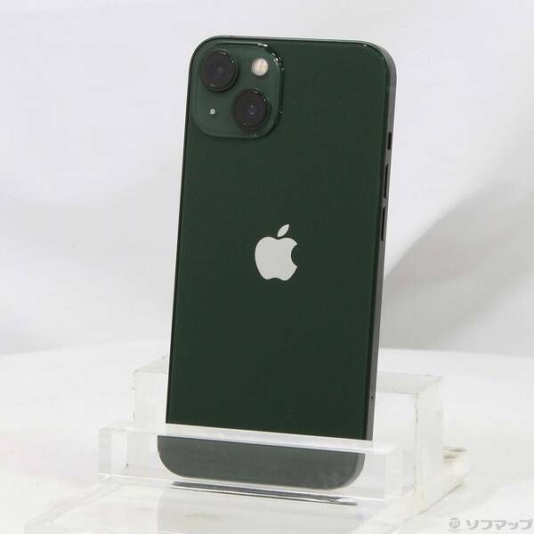 中古品〕 iPhone13 128GB グリーン MNGG3J／A SIMフリー【349